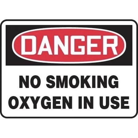 Accuform OSHA DANGER SAFETY SIGN NO SMOKING MSMK041VA MSMK041VA